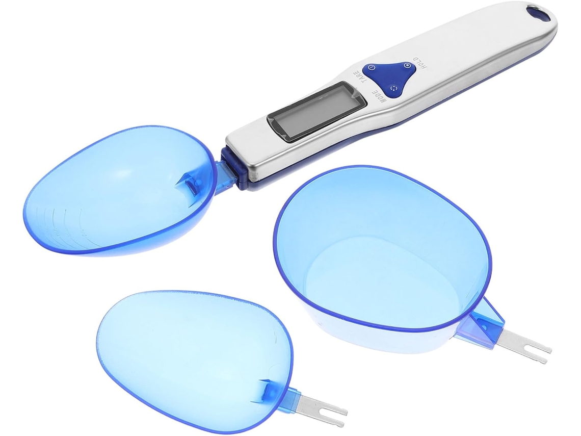 Colher Medidora Digital Em Gramas Com Visor Lcd, Em Aço Inoxidável