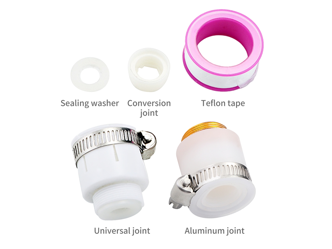 Kit Adaptador De Grifo 5pcs Ajusta A Maioria Dos Ralos
