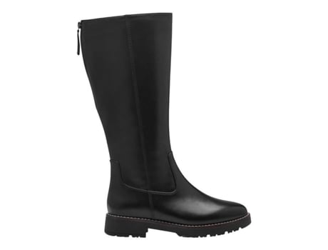 Botas de Mulher JANA Pretas Salto Fecho Zíper Biqueira Multicor (38)