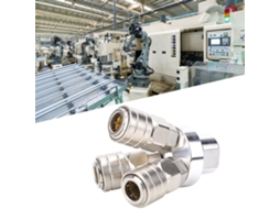 Laxiscreed Conjunto De 3 Conectores Pneumáticos Rápidos Em Aço Inox Com Revestimento De Níquel Pérola