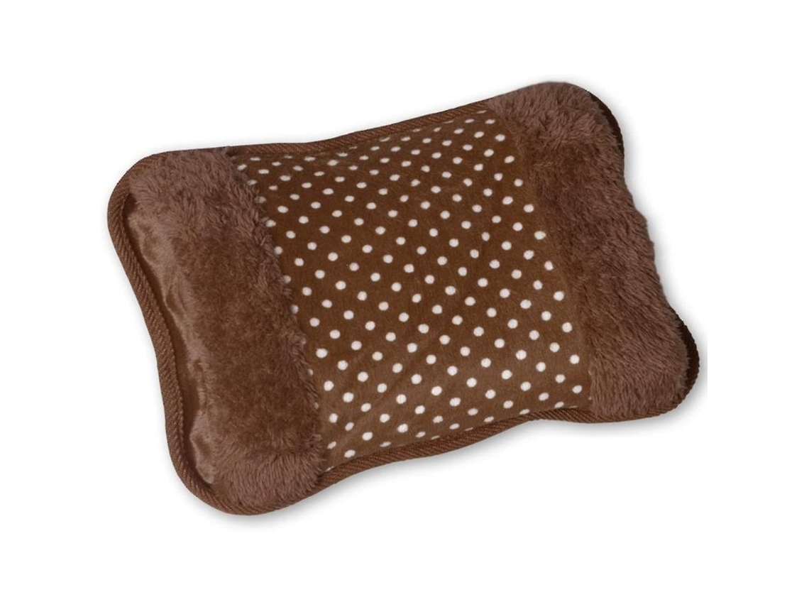 Saco de Água Quente Portátil Recarregável com Capa de Peluche