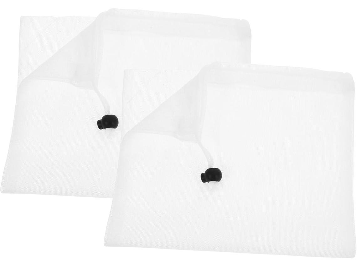 Inoomp Pacote com 2 Sacos Filtrantes para Piscina em Malha Fina para Sopradores de Folhas e Limpadores de Piscina com CHABERLU