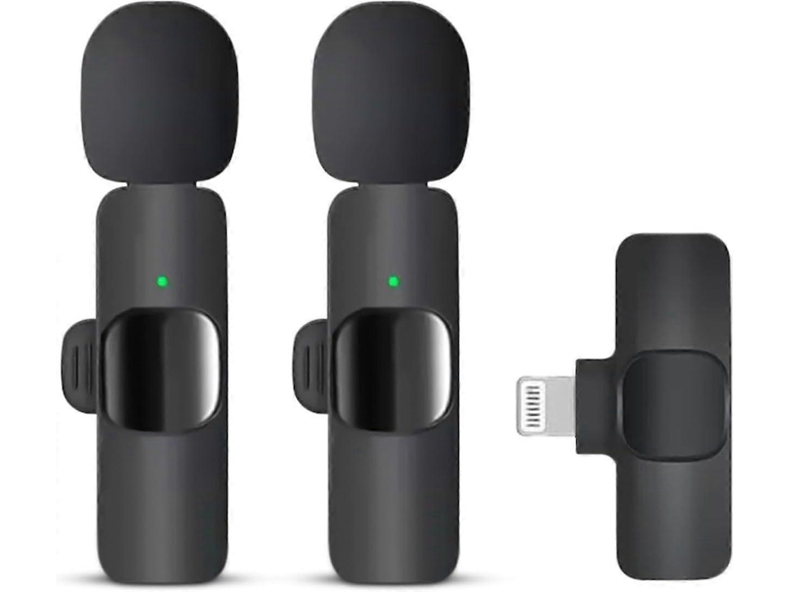 Microfone De Lapela Sem Fio Profissional Para Iphone, Ipad Sem Fio Slowmoose