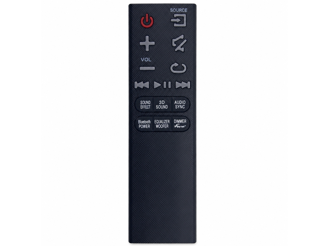 Comando À Distância Compatível Com Sistema De Áudio Samsung Ah59-02631a_dae