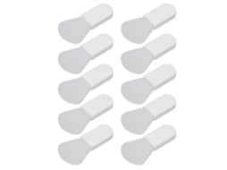 10 Pincéis De Máscara De Silicone Portáteis Suaves Para Beleza Facial, 10 Peças, Não Danifica A Pele