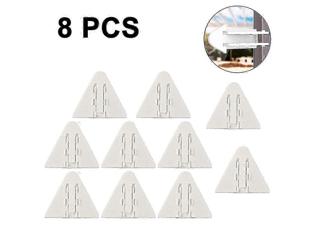 Fechadura Transparente Autoadesiva Para Porta De Correr - Solução Inovadora Segurança Residencial Com Design Asa Avião Proteger Seus Entes Q