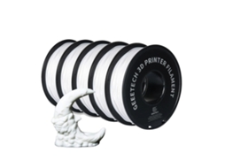 Filamento para impressora 3D, PLA ecológico, compatível com impressoras FDM, OEM branco