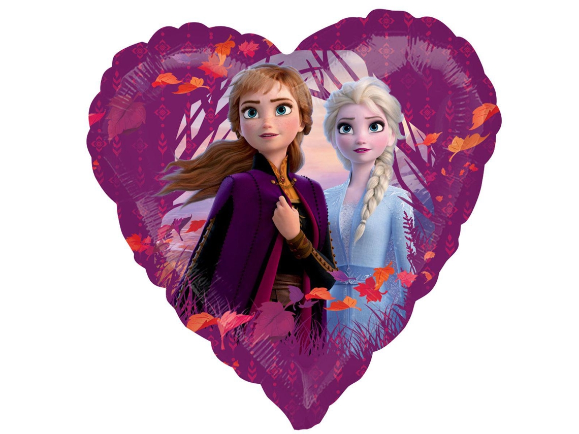 Balão Foil 18" Coração Frozen Ii