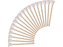 Pacote Com 18 Estacas Para Plantas Para Eletrocultura, Antenas De Cobre De 30 Cm Para Jardinagem Com Gokoco