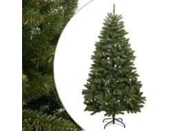 Artificial Hinged Christmas Tree, Artificial Hinged Christmas Trees Vidaxl Verde Pvc (ø 106 X 210 Cm)