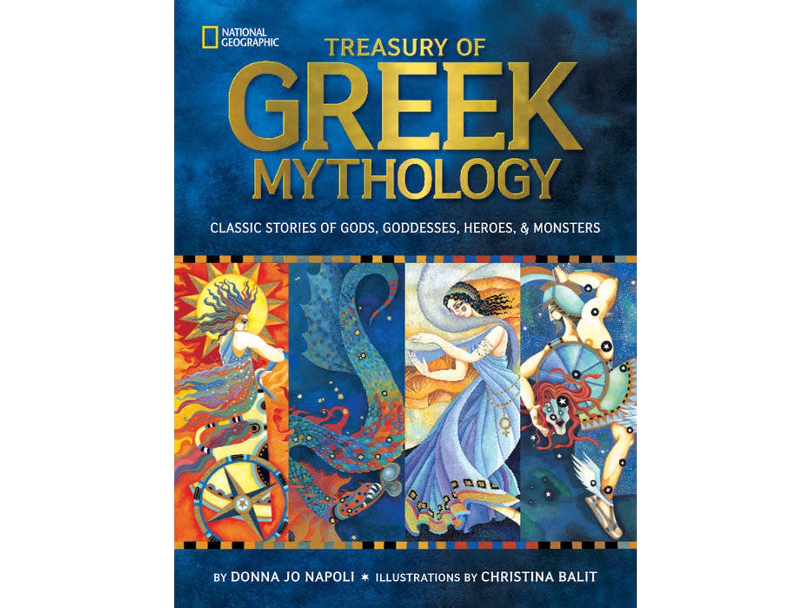 Livro Treasury of Greek Mythology de Donna Jo Napoli (Inglês - Capa Dura)