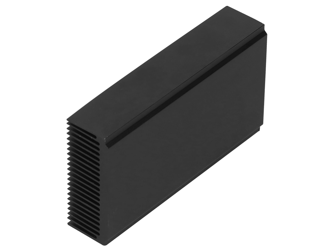 Laxiscreed Radiador De Alumínio Preto Para Dissipação De Calor De Componentes Eletrônicos