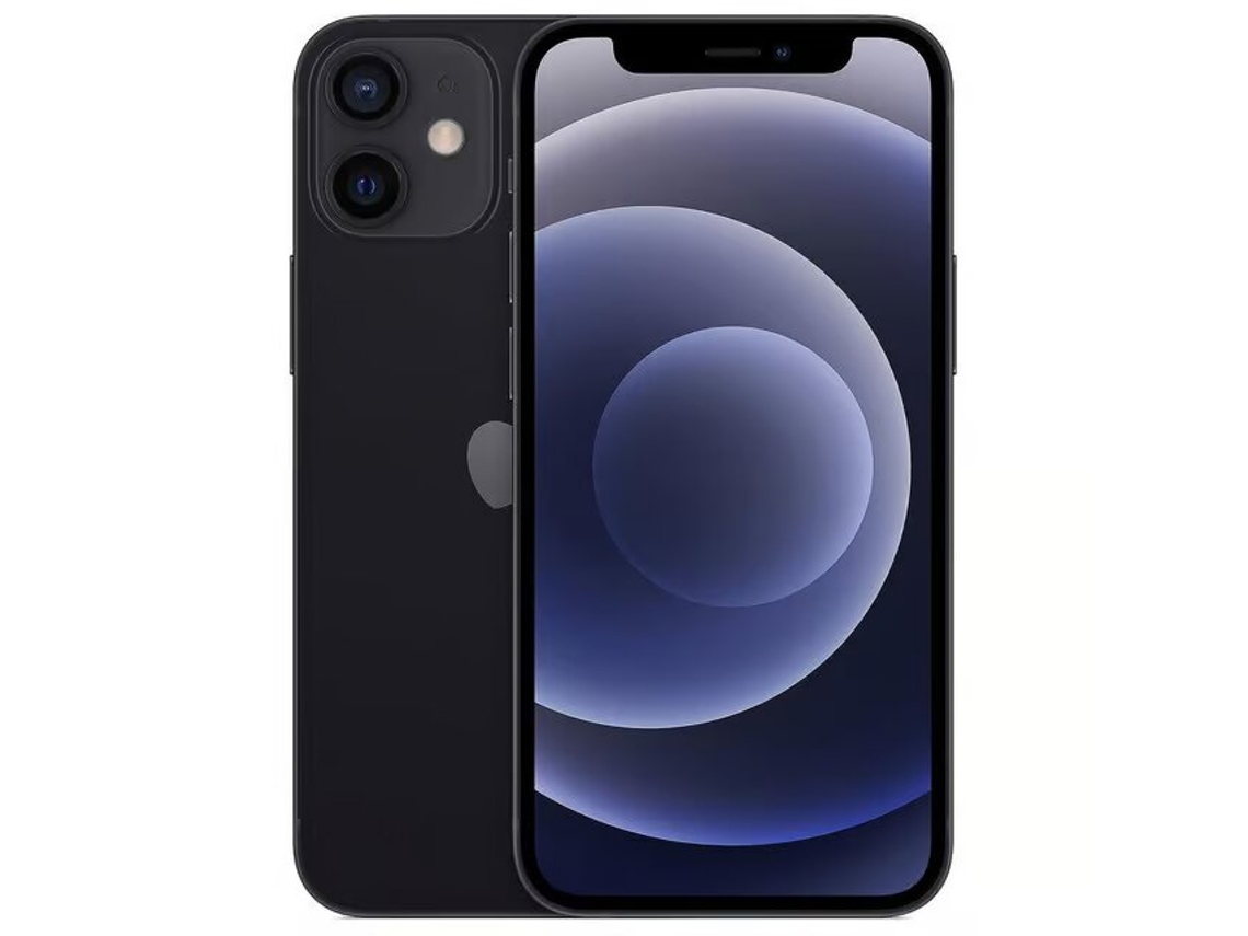 iPhone 12 Mini APPLE (Recondicionado Sinais de Uso - 256 GB - Preto)