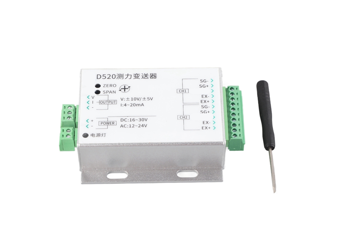 Transmissor de Pressão e Transdutor de Medição de Força Sensor 2 em 1 Saída 0‑±10v 1630vdc 1224vac