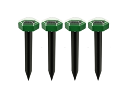 4 Unidades Repelente Solar Ultrassônico Para Roedores Jardim