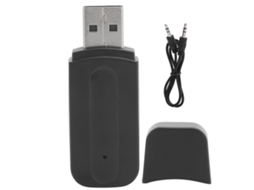 Receptor de Audio Inalámbrico 5.0 con Aux y Altavoz, Compatible A2DP, AVRCP, HFP, HSP | S/MARCA