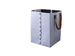 Lurelia Cesto Para Roupa Dobrável Alças Amplo 36l Casa Banho