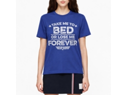 Rockinstone Top Gun Movie Lose Me Forever Solid Royal Adult T-shirt Size:xl