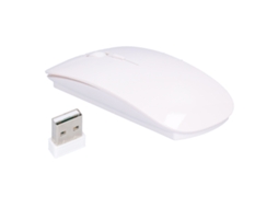 Aetheria mouse Sem Fio Smart Slim Portátil 2.4g com Receptor Usb para Laptop Office Branco