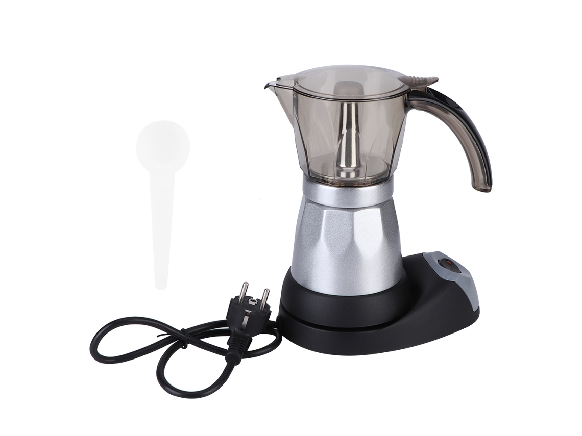 Cafeteira Elétrica Moka Laxiscreed Em Alumínio Octogonal Para Café Saboroso