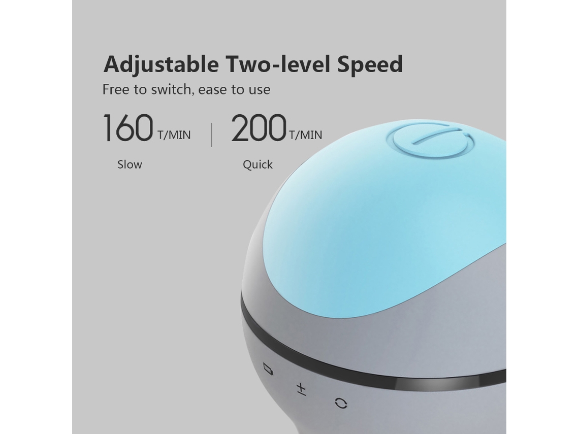 Aetheria massagador de Cabeça Elétrico Mini 3d À Prova D'água Relaxante Alivia Fadiga 2 Velocidades