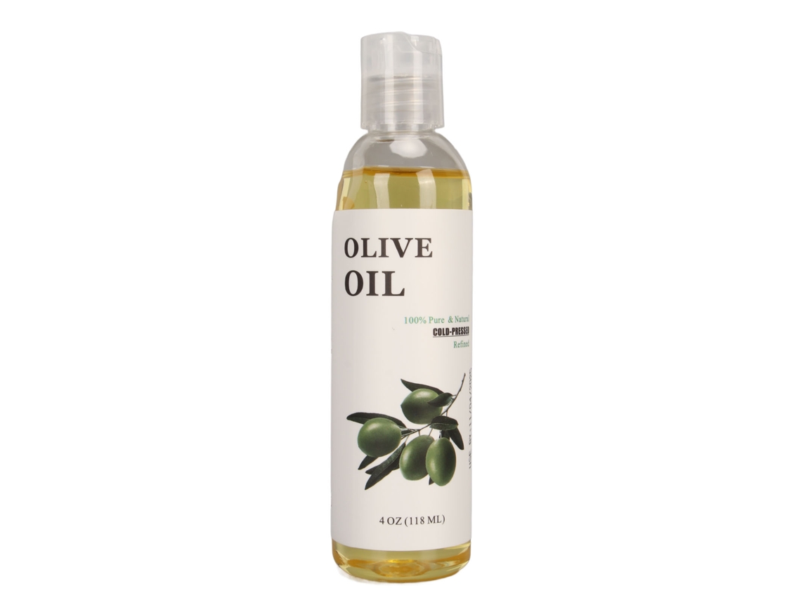 Óleo Essencial De Massagem De Azeite De Oliva Prensado A Frio 118ml Para Cuidado Da Pele E Cabelo