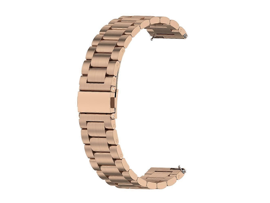 Pulseira De Aço Inoxidável Com Três Contas Para Huawei Watch Gt4 46mm