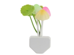 Lâmpada Cogumelo Led Cute Luz Noturna de Controle para Quarto e Sala S/MARCA