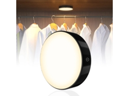 (1 Luz Quente) Luz Noturna Led Recarregável E Ajustável Com Bateria Integrada De 1000mah, Portátil.