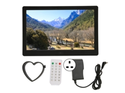 Quadro de Fotos Digital EOOCOO com Tela Led Hd e Compartilhamento Usb