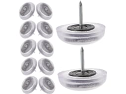Homoyoyo Almofadas Antiderrapantes Para Mesas E Cadeiras Pregos De Silicone Pés, 24 Peças, Fácil Instalação, Móveis
