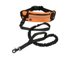 Pulseira para Cães com Bolsa Zipper e Material Reflexivo S/MARCA