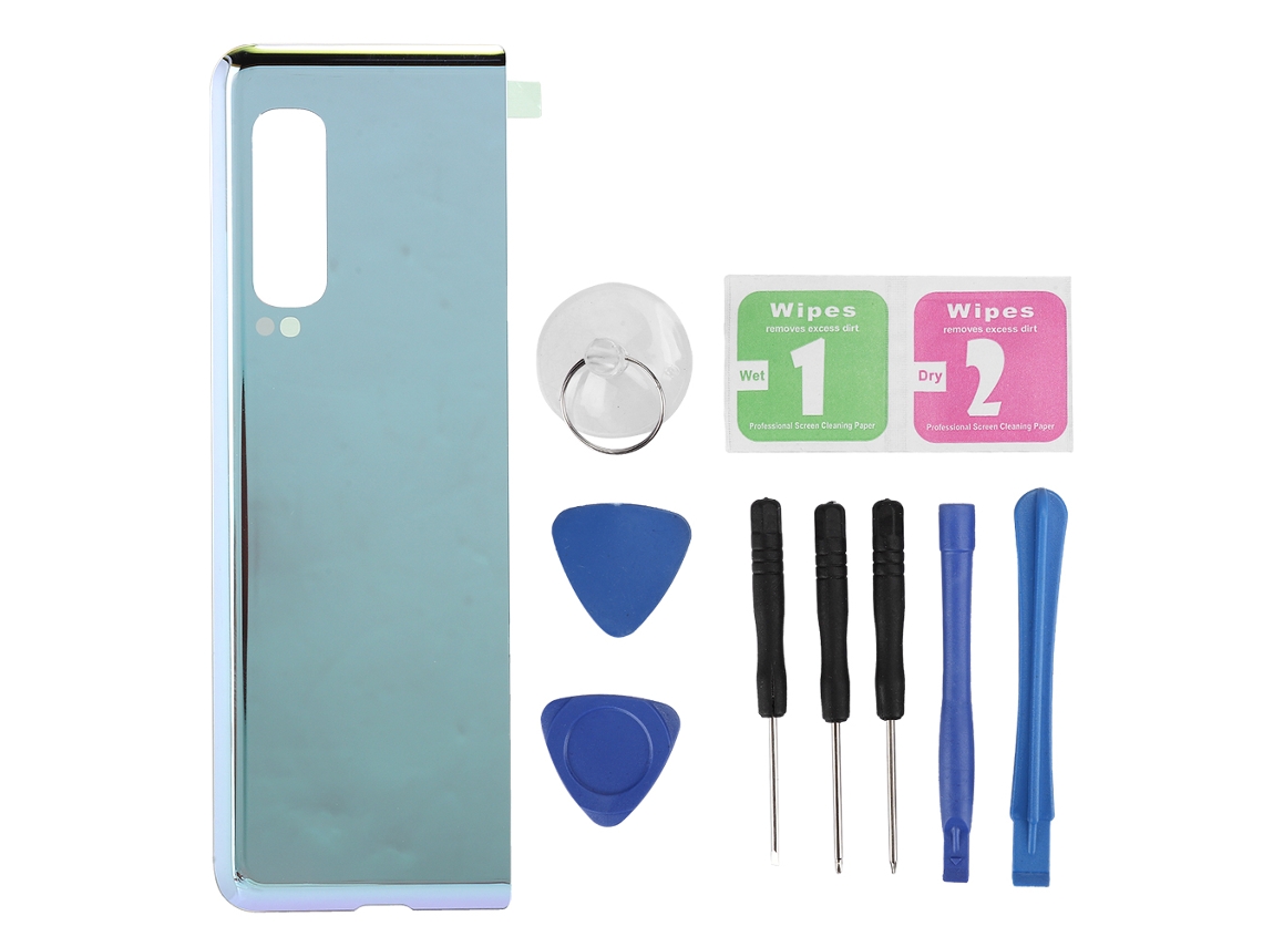 Mali tampa Traseira de Vidro da Bateria para Samsung Fold F900 F900f F900u Estilo Simples Fashion
