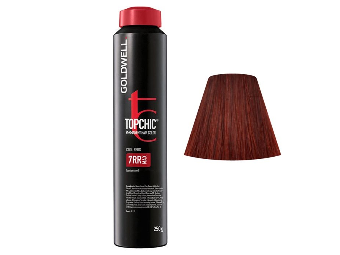 7rr Max Vermelho Luxuoso Goldwell Topchic Cool Reds Pode 250gr
