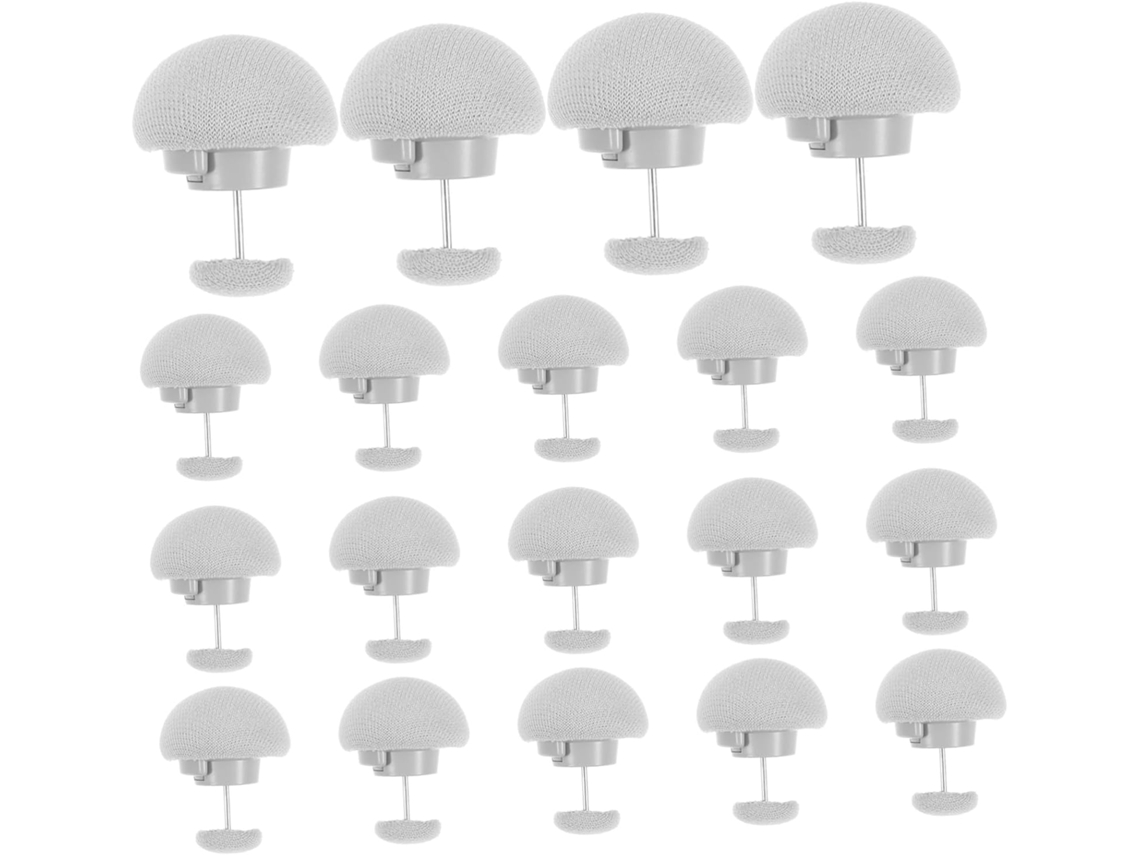 Childweet 25 peças de alfinetes de capa de colcha antiderrapantes para bordas de Lençóis