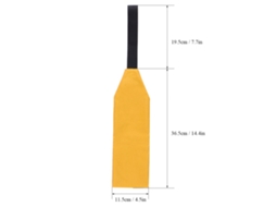 Mali bandeira de Segurança para Kayak Canoa Sup com Cinto de Tração e Faixas Reflexivas