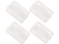 Solustre Conjunto De 4 Plástico Para Carro, Freezer E Material Branco