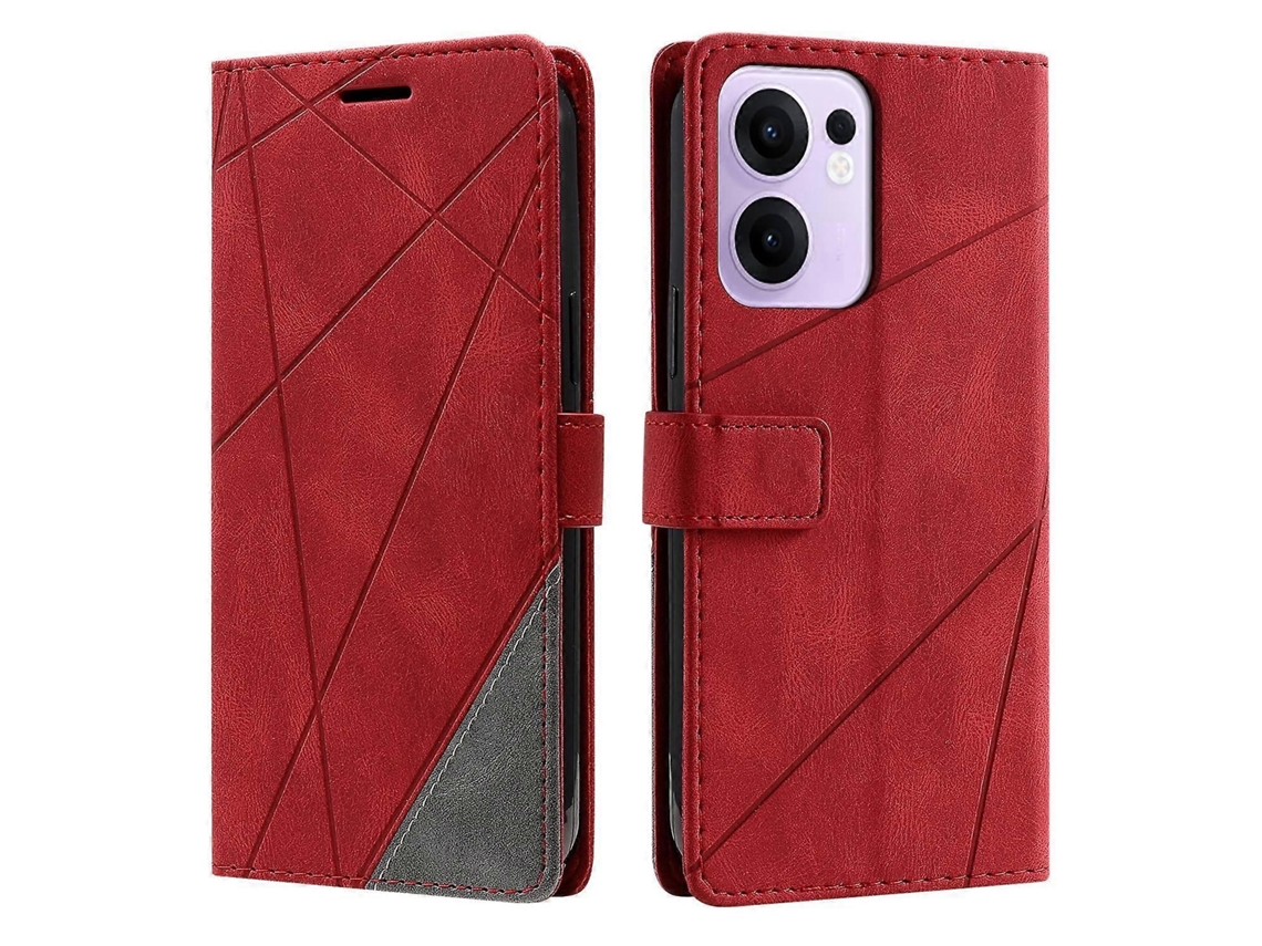 Capa De Celular De Couro Com Emenda Skin Feel