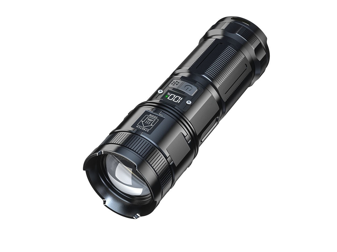 Lanterna Bateria 9000mah Display LED CZHHMART