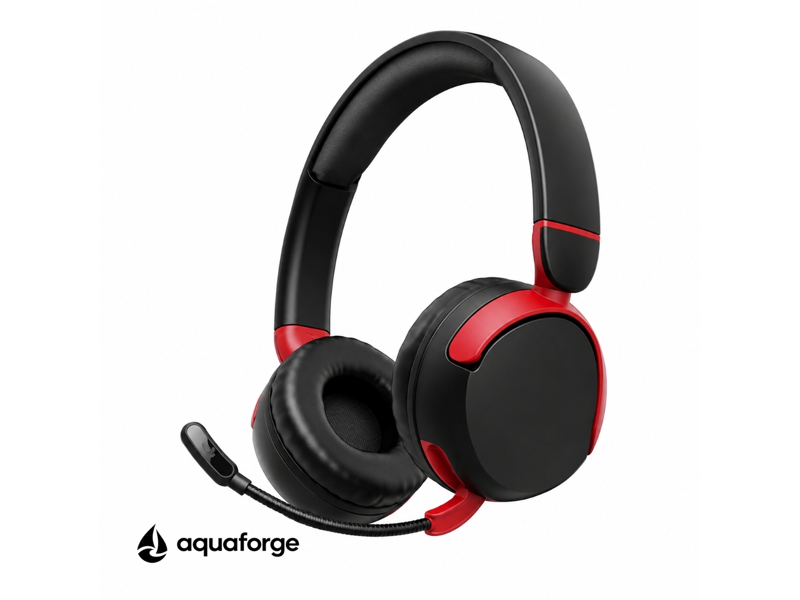 Headset Gaming Sem Fio Com Microfone Enc 3,5 Mm Autonomia 25h