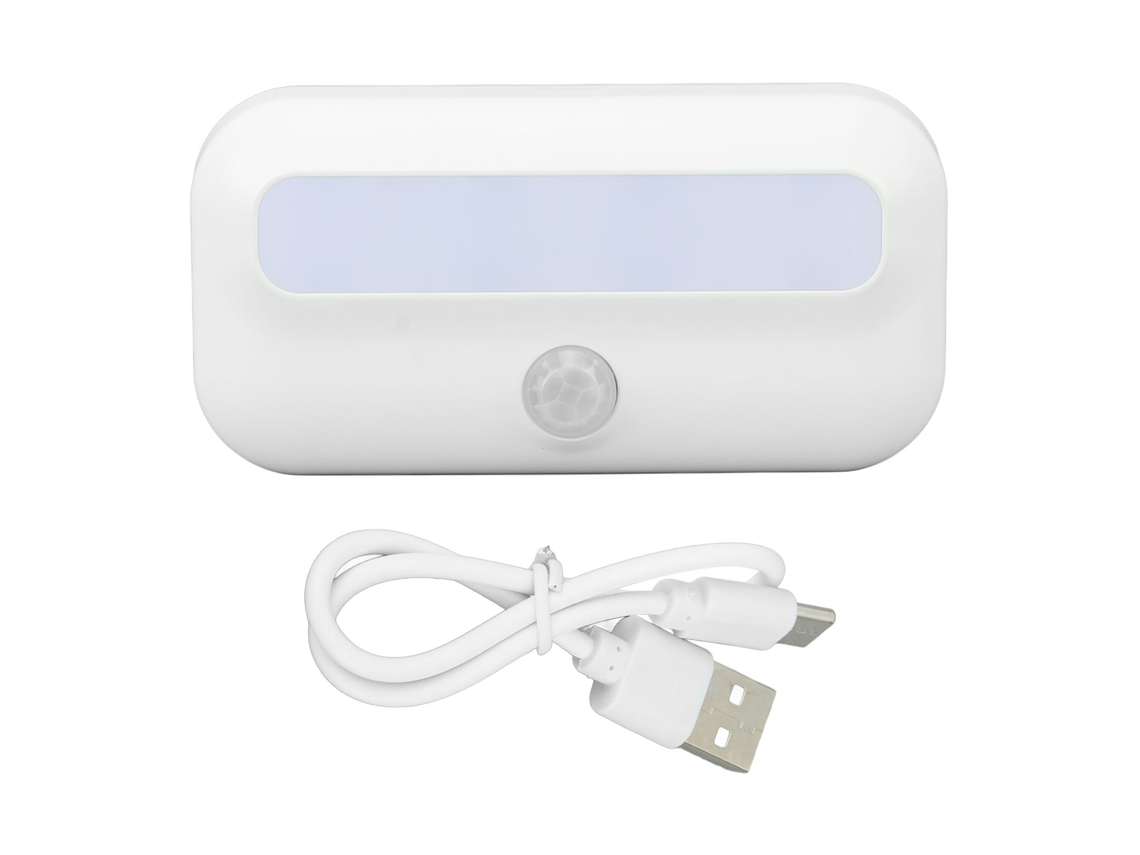 Lurelia Luz Led Para Armário Com Sensor De Movimento, Usb Recarregável, Magnética, 6500k Para Roupeiro, Mesa De Cabeceira