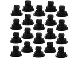 Uonlytech Conjunto De 20 Pés Borracha Para Panela Arroz, Compatíveis Com Panelas De Pressão E Cozimento Lento, Com