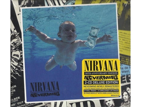 Cd Nevermind, Nirvana Geffen Records, Dgc, Ume