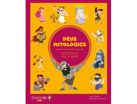 Livro Déus Mitològics de Víctor Sabaté (Catalão)
