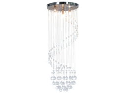 Ceiling Lamp, Ceiling Lamps Vidaxl Prateado Metal