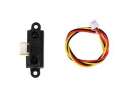 Módulo sensor infravermelho analógico gp2y0a41sk0f intervalo 4 30cm 4.5 5.5v S/MARCA