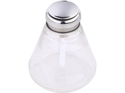 Frasco Dispensador De Vidro De 220 Ml Com Bomba De Aperto, Frasco Transparente Recarregável, Para Limpeza.