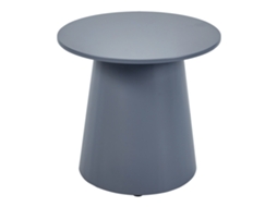 Mesa De Centro Nyd Redonda Mdf 40 X Ø44 Cm Azul Cinzento [EN.CASA]