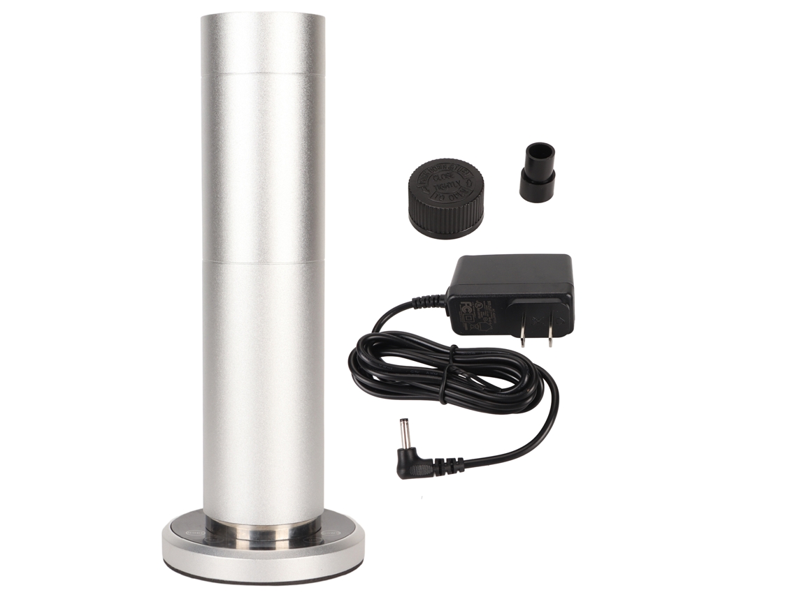 Máquina De Aroma Inteligente Bluetooth 120ml Controle Tocado Prata
