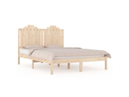 Estrutura de Cama 140x190 Cm Pinho Maciço MAISON EXCLUSIVE